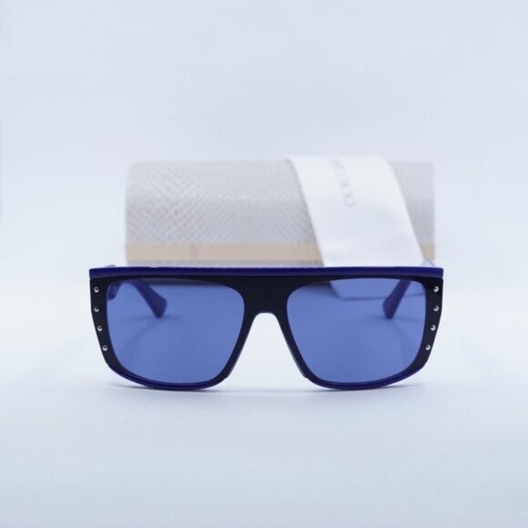 Jimmy Choo RYLAN/S 0PJP KU Blue/Black/Blue Sunglasses - Picture 3 of 10